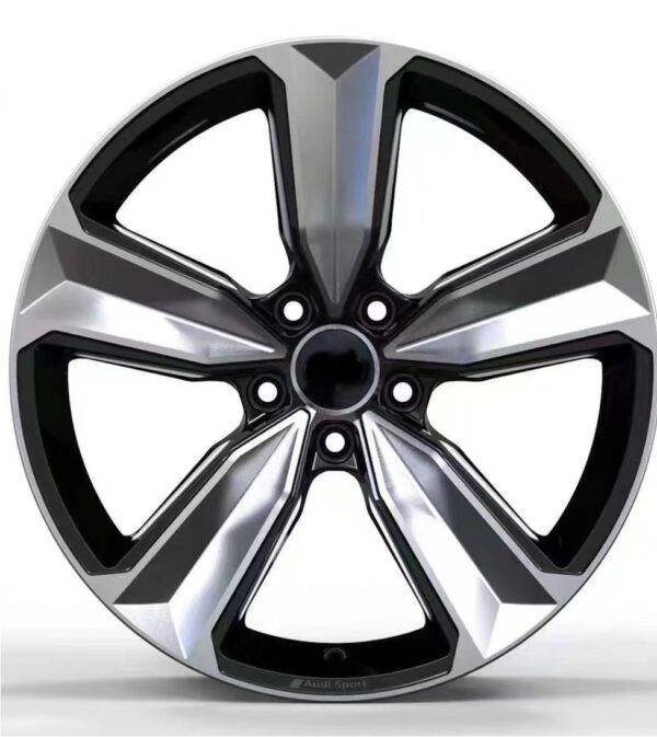 18X8.0 WF Aftermarket Wheel ML0105-3 Glossy Black 5X112/66.56, ET 35 mm