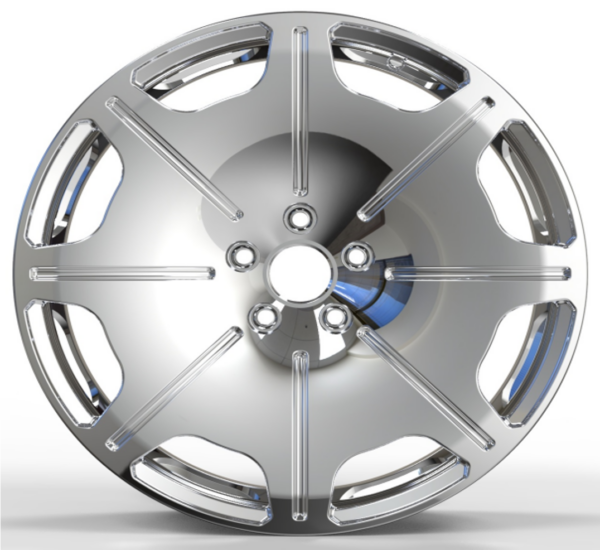 18X8.0 WF Aftermarket Wheel ML0099 Polish 5X112/66.45, ET 35 mm