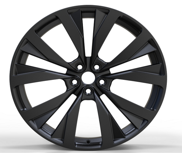 21X9.0 WF Aftermarket Wheel ML0187 Matt Black 5X108/63.4, ET 38 mm