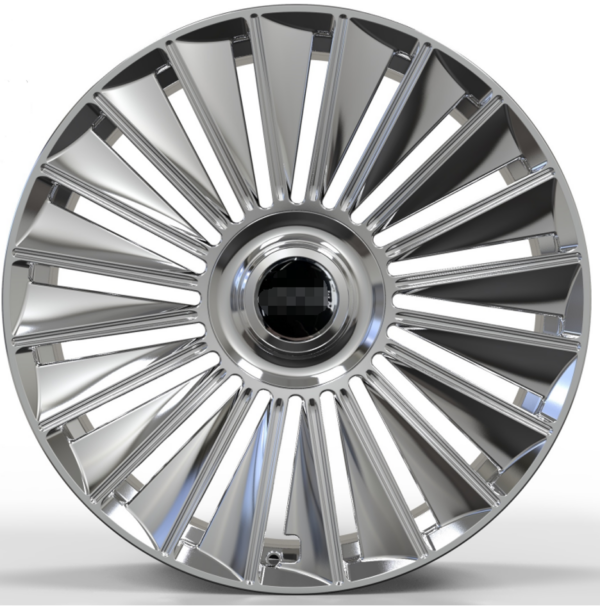 22X8.5 WF Aftermarket Wheel ML0448-1 Polish 6X139.7/95.1, ET 45 mm