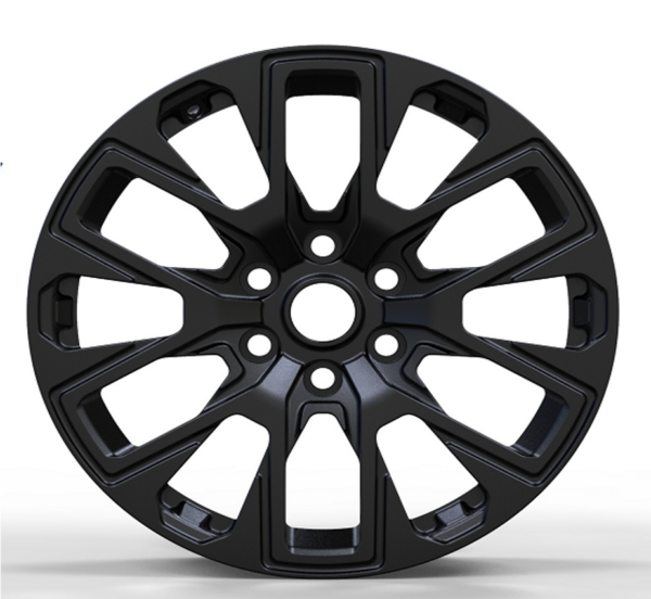 20X8.5 WF Aftermarket Wheel ML8267 Matt Black 6X139.7/95.1, ET 45 mm