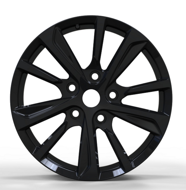 20X8.5 WF Aftermarket Wheel ML0220 Glossy Black 5X150/110, ET 40 mm