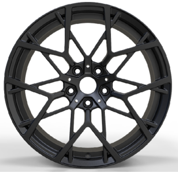 18X8.0 WF Aftermarket Wheel ML0071 Matt Black 5X120/72.56, ET 30 mm