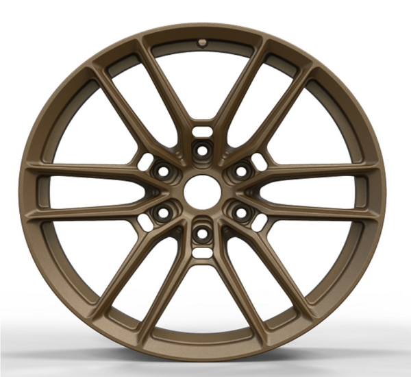 22X9.5 WF Aftermarket Wheel ML0266-5 Matt Bronze 6X139.7/100, ET 15 mm