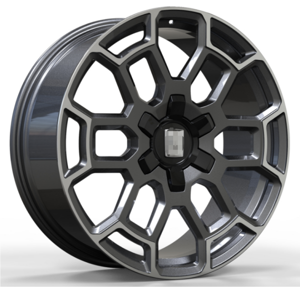 20X9.0 WF Aftermarket Wheel ML0468 Glossy Black 6X139.7/100, ET 45 mm