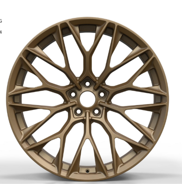 21X9.5 WF Aftermarket Wheel ML0362-11 Matt Bronze 5X112/66.45, ET 28 mm