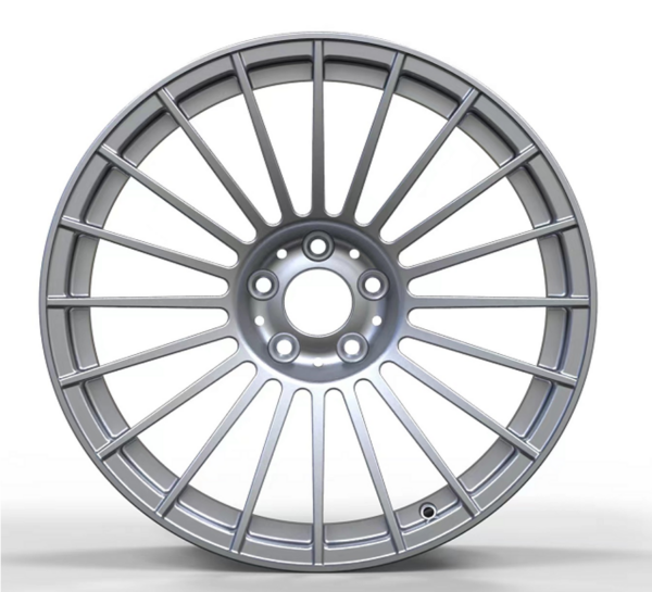 19X9.5 WF Aftermarket Wheel ML0202-2-1 Silver 5X112/66.5, ET 35 mm