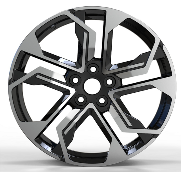 21X9.0 WF Aftermarket Wheel ML0120-3 Glossy Black 5X120/62.5, ET 43 mm