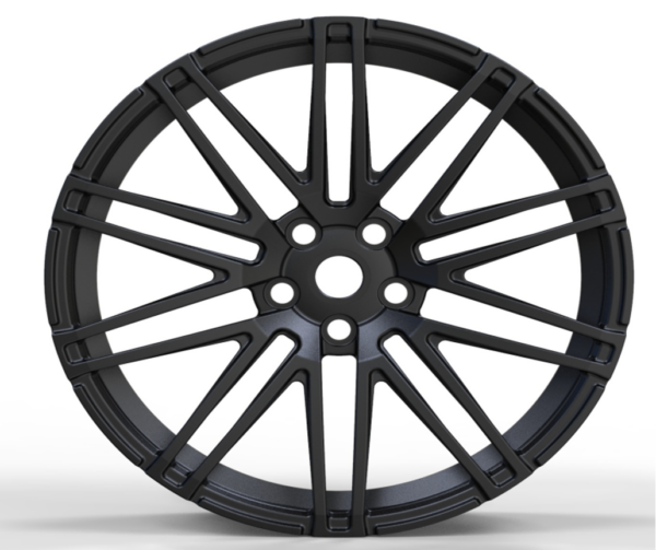 21X9.5 WF Aftermarket Wheel ML0029 Matt Black 5X120/72.56, ET 45 mm