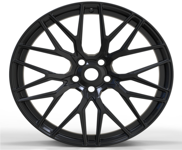 21X9.5 WF Aftermarket Wheel ML0098 Glossy Black 5X120/72.56, ET 45 mm