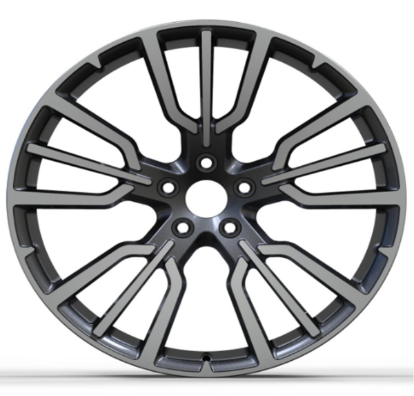 20X10.0 WF Aftermarket Wheel ML0290-1 Gunmetal Machine Face 5X110/65.1, ET 38 mm