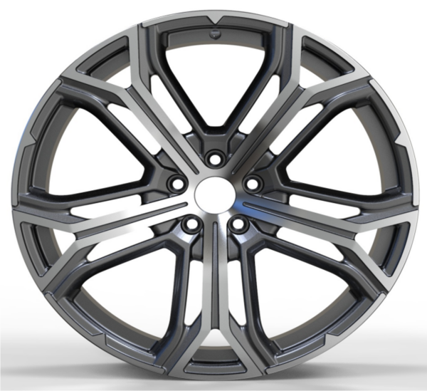 21X10.5 WF Aftermarket Wheel ML0143-3 Gunmetal Machine Face 5X114.3/67.1, ET 42 mm