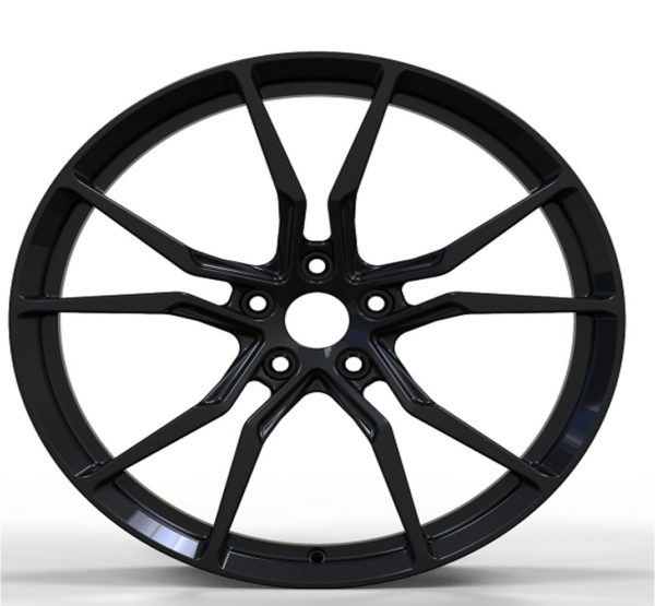 20X9.0 WF Aftermarket Wheel ML0276 Glossy Black 5X114.3/67.1, ET 35 mm