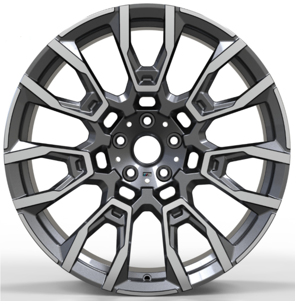 21X10.5 WF Aftermarket Wheel ML0506-3 Gunmetal Machine Face 5X112/66.5, ET 38 mm