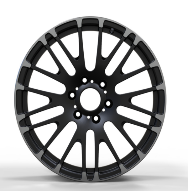 19X8.5 WF Aftermarket Wheel ML0294 Matt Black 6X130/84.1, ET 40 mm