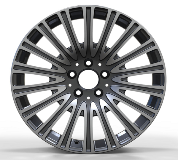 19X9.0 WF Aftermarket Wheel ML0162-2 Gunmetal Machine Face 5X112/66.45, ET 42 mm