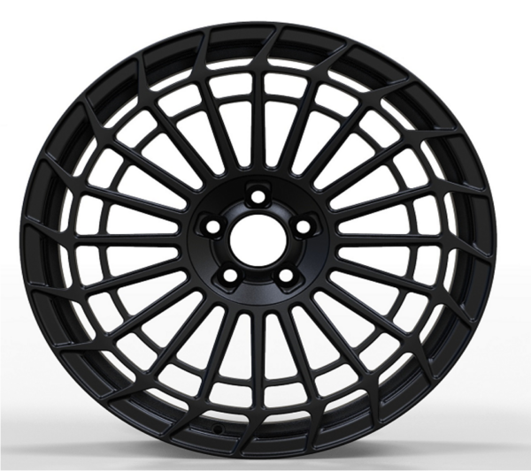 19X9.5 WF Aftermarket Wheel ML0275-1 Matt Black 5X112/66.45, ET 43.5 mm