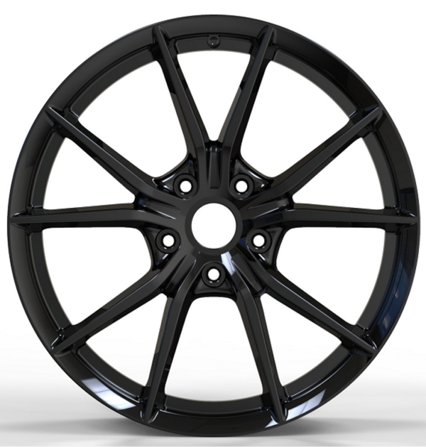 20X9.5 WF Aftermarket Wheel ML0123-1 Glossy Black 5X130/71.56, ET 45 mm