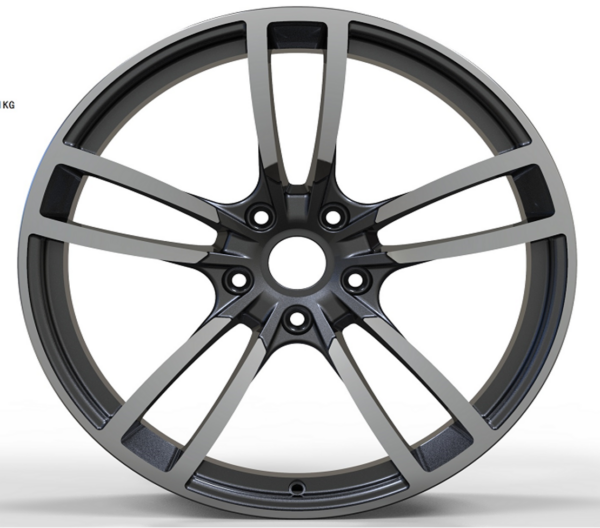 21X9.5 WF Aftermarket Wheel ML0154-6 Matt Gunmetal 5X130/71.56, ET 46 mm