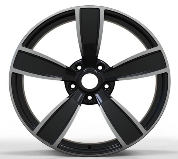 20X9.5 WF Aftermarket Wheel ML0184-3 Gunmetal Machine Face 5X130/71.56, ET 45 mm