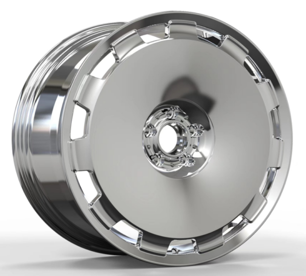 20X8.5 WF Aftermarket Wheel ML0505-1 Polish 5X120/66.1, ET 35 mm