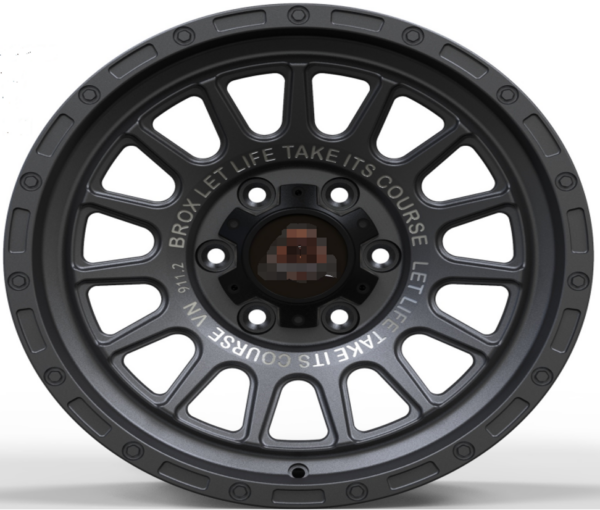 17X8.5 WF Aftermarket Wheel ML0428 Matte Gunmetal Gray 6X139.7/106.1, ET 0 mm