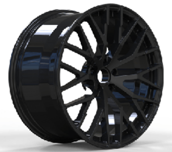 20X9.0 WF Aftermarket Wheel ML0032-4 Gunmetal Machine Face 5X112/66.45, ET 30 mm